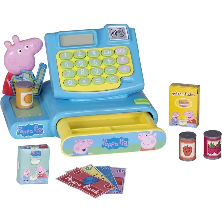 Świnka Peppa Kasa Sklepowa Dla Dzieci Z Akcesoriami I Dźwiękiem 3+