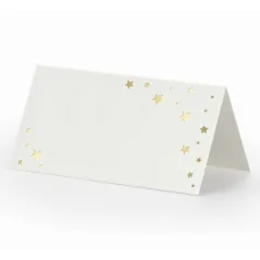 WINIETKI NA STÓŁ ZŁOTE WIZYTÓWKI NA WESELE I PRZYJĘCIE 10 SZTUK