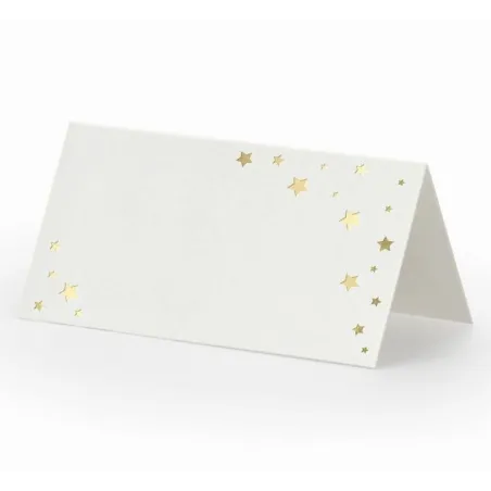 WINIETKI NA STÓŁ ZŁOTE WIZYTÓWKI NA WESELE I PRZYJĘCIE 10 SZTUK