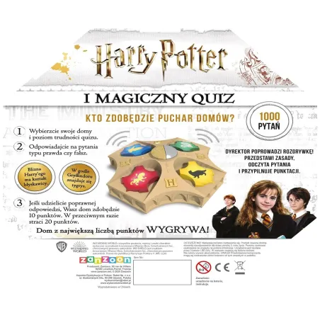 Harry Potter I Magiczny Quiz Gra Rodzinna 8+