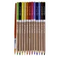 Kredki Akwarelowe Z Drewna Cedrowego Prestige Astra W Metalowym Pudełku 12 Kolorów