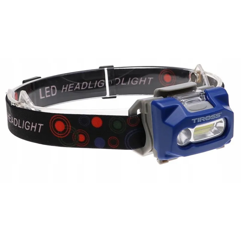 LAMPA CZOŁOWA TIROSS 230 LM LED DO BIEGANIA I PRACY