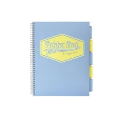 KOŁOZESZYT W KRATKĘ PUKKA PAD A4 200 STRON NIEBIESKI