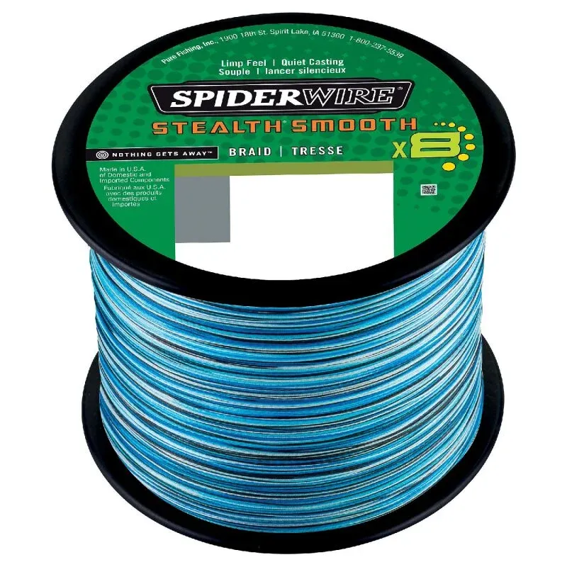 PLECIONKA SPIDERWIRE STEALTH SMOOTH 8 0,13MM 12,7KG 2000M BLUE CAMO