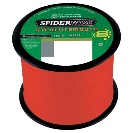 Plecionka Spiderwire Stealth Smooth 8 0,29Mm 26,4Kg 2000M Code Red