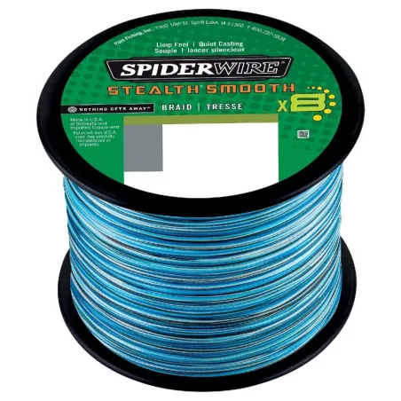 Plecionka Spiderwire Stealth Smooth 8 0,29Mm 26,4Kg 2000M Blue Camo