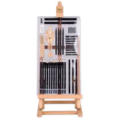 ZESTAW DO SZKICOWANIA ZE SZTALUGĄ 44 ELEMENTY CREADU