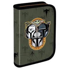 PIÓRNIK JEDNOKLAPKOWY BEZ WYPOSAŻENIA COOLPACK DISNEY CORE CLIPPER MANDALORIAN