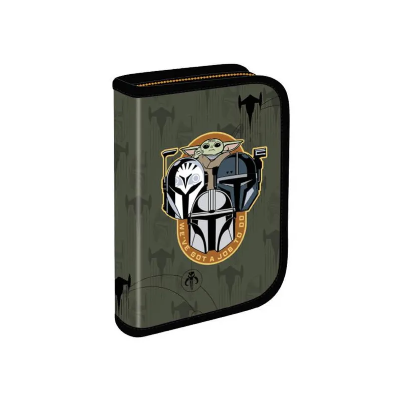 PIÓRNIK JEDNOKLAPKOWY BEZ WYPOSAŻENIA COOLPACK DISNEY CORE CLIPPER MANDALORIAN