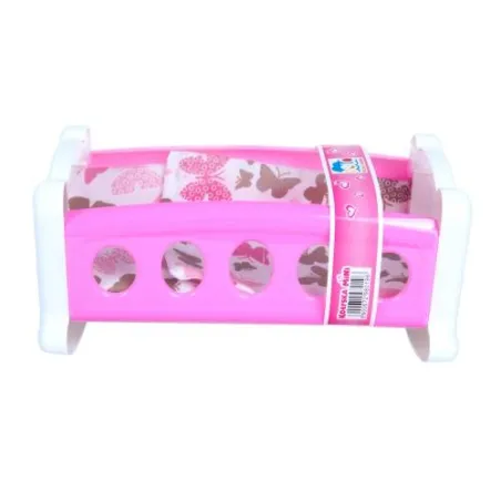 Kołyska Mini Dla Lalek Z Pościelą Bolo 3+