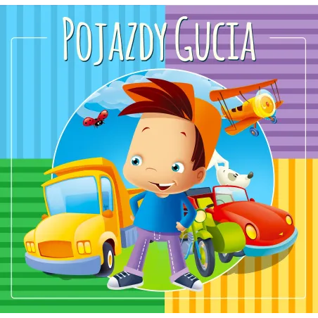 POJAZDY GUCIA PAKIET 4 KSIĄŻECZEK - Wilga