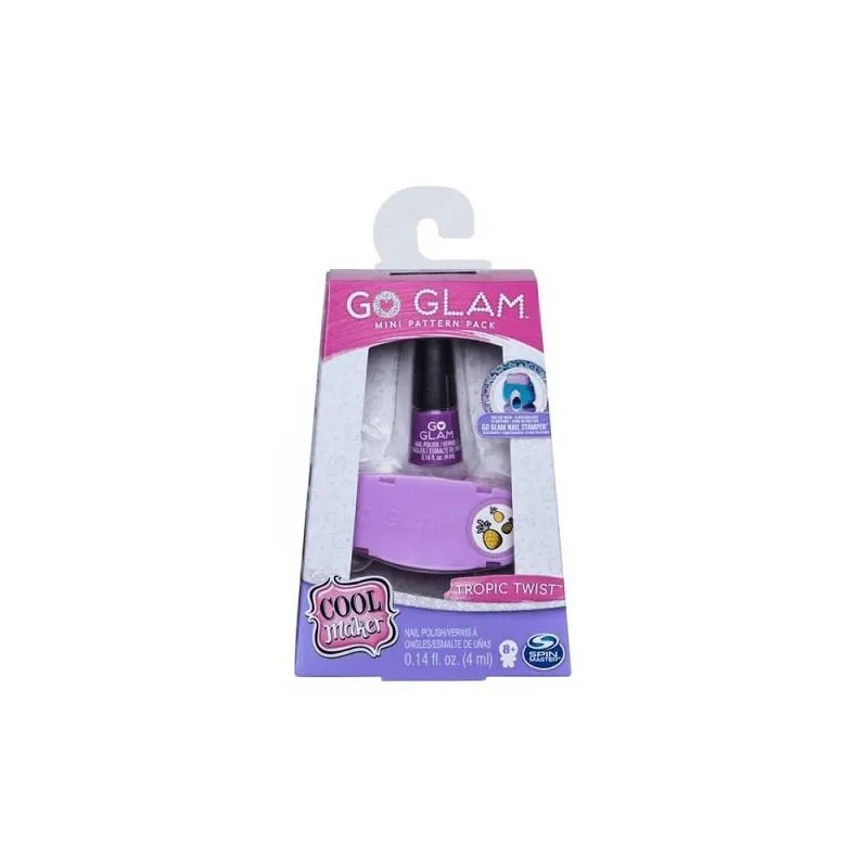 GO GLAM ZESTAW KREATYWNY DO PAZNOKCI 8+ - Spin Master