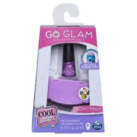 GO GLAM ZESTAW KREATYWNY DO PAZNOKCI 8+ - Spin Master