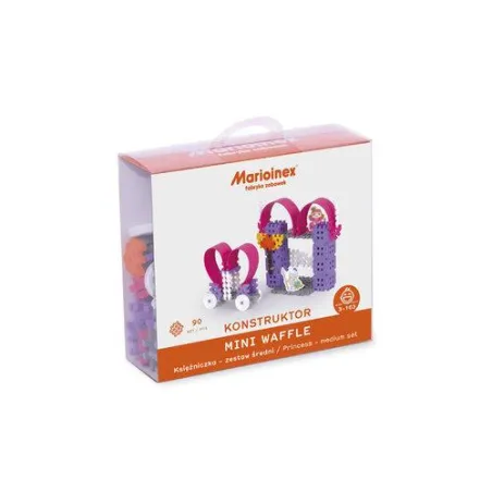 Konstruktor Mini Wafle Księżniczka 90 Sztuk Marioinex 4+