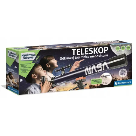 Teleskop Dla Dzieci Nasa Nauka Astronomii Clementoni 8+