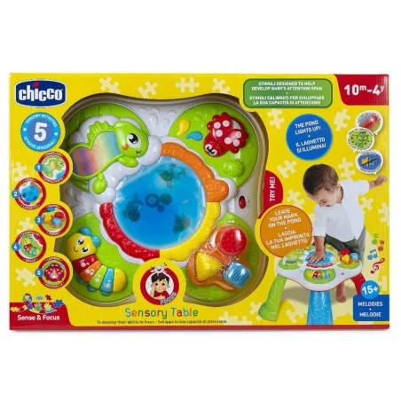 STOLIK SENSORYCZNY ODKRYWANIE NATURY CHICCO 10M+