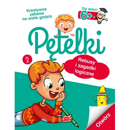 PĘTELKI. REBUSY I ZAGADKI LOGICZNE 6+ - Dragon
