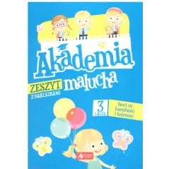 AKADEMIA MALUCHA 3-LATEK BAWI SIĘ KSZTAŁTAMI I KOLORAMI - Dragon