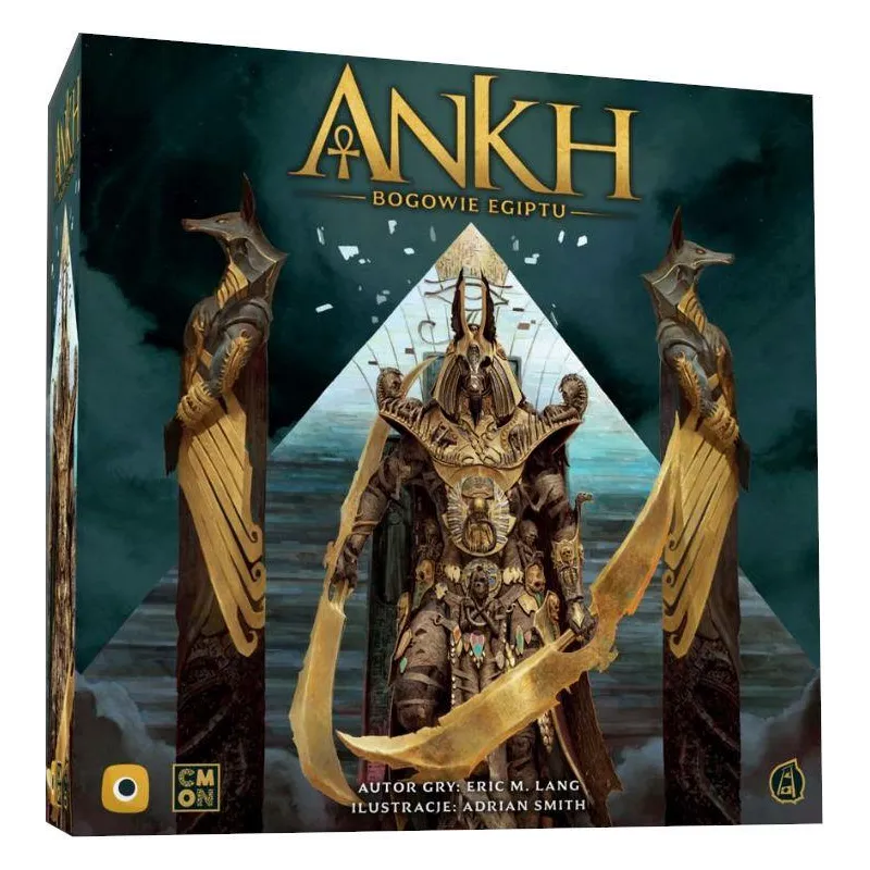 ANKH BOGOWIE EGIPTU GRA PLANSZOWA 2-5 GRACZY 14+