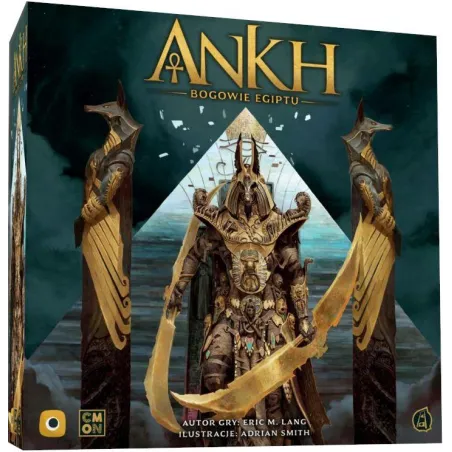 ANKH BOGOWIE EGIPTU GRA PLANSZOWA 2-5 GRACZY 14+
