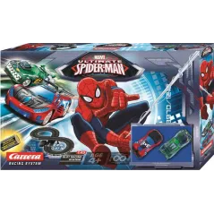 TOR WYŚCIGOWY GO SPIDER-MAN 2.4M ZESTAW 1:43 AUTA KONTROLERY CARRERA 3+