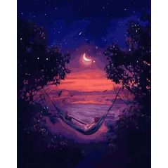 MALOWANIE PO NUMERACH PRZYSZŁOŚĆ 40X50 CM ZESTAW DO MALOWANIA TWOJE HOBBY