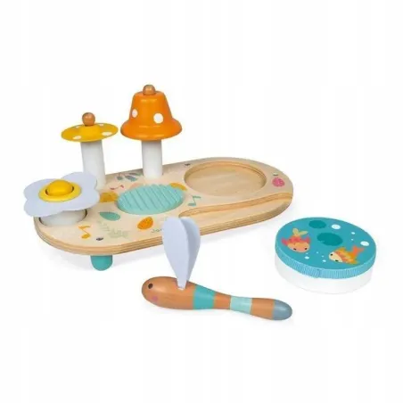 Drewniany Stolik Muzyczny Pure Instrumenty Dla Dzieci Janod 12M+