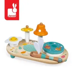 DREWNIANY STOLIK MUZYCZNY PURE INSTRUMENTY DLA DZIECI JANOD 12M+