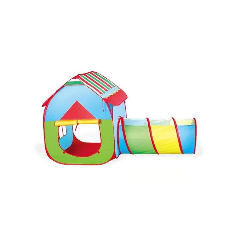 NAMIOT DZIECIĘCY DOMEK Z TUNELEM 3+