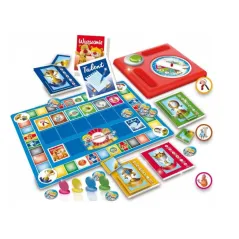 5. Rodzinna Gra Planszowa Quiz Wiedzy Super Quiz 312 Kart Liscani 6+