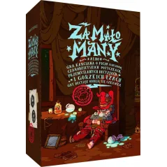 ZA MAŁO MANY GRA IMPREZOWA ZAKLĘCIA I KLĄTWY REBEL 18+