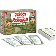 Dzieci Kontra Rodzice Wojsko Karciana Gra Rodzinna Kangur 7+