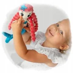 LALKA SZMACIANA SYRENKA EMMA MOM’S CARE ZABAWKA SENSORYCZNA DLA NIEMOWLĄT 0+