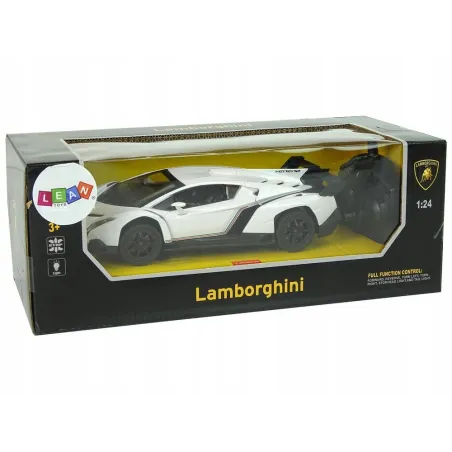AUTO ZDALNIE STEROWANE R/C LAMBORGHINI VENENO 1:24 SPORTOWE 2.4 GHZ LEAN TOYS 3+