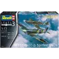 Zestaw Modeli Samolotów 1:72 Bf-109G-10 I Spitfire Mk.v Do Składania Revell 8+