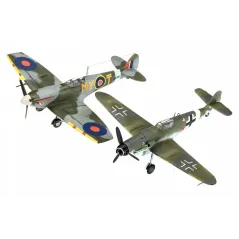 ZESTAW MODELI SAMOLOTÓW 1:72 BF-109G-10 I SPITFIRE MK.V DO SKŁADANIA REVELL 8+