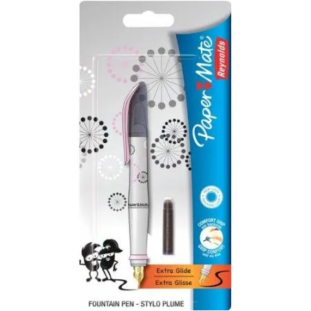 Pióro Wieczne + Nabój Metalic Black