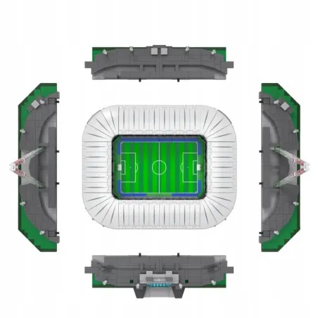 Klocki Konstrukcyjne Stadion Allianz 3638 Elementów Model Kolekcjonerski Cada 14+