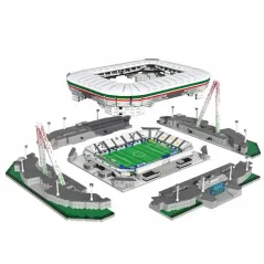 KLOCKI KONSTRUKCYJNE STADION ALLIANZ 3638 ELEMENTÓW MODEL KOLEKCJONERSKI CADA 14+
