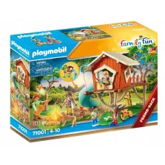 DOMEK NA DRZEWIE ZE ZJEŻDŻALNIĄ PLAYMOBIL 4+