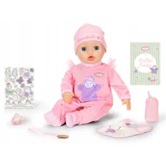 LALKA INTERAKTYWNA BABY ANNABELL 43 CM ACTIVE FUNKCJE REALISTYCZNE 3+