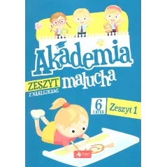 AKADEMIA MALUCHA 6-LATEK ZESZYT Z NAKLEJKAMI 1 - Dragon