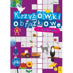 KRZYŻÓWKI OBRAZKOWE Z NAKLEJKAMI
