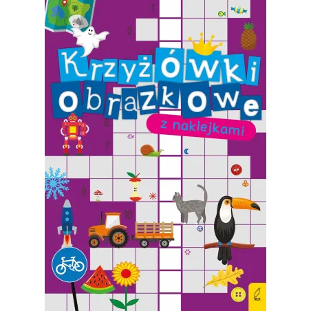 KRZYŻÓWKI OBRAZKOWE Z NAKLEJKAMI