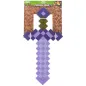 Miecz Minecraft Zaczarowany Fioletowy Humbi 4+