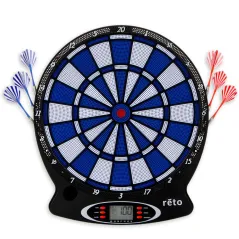 TARCZA ELEKTRONICZNA DO DARTA RETO SNIPE 1-8 GRACZY LCD 18 GIER