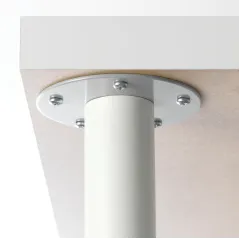 NOGA REGULOWANA IKEA OLOV BIAŁA 60-90 CM DO BIURKA STOŁU