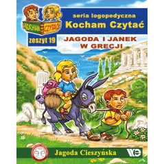 KOCHAM CZYTAĆ ZESZYT 19 JAGODA I JANEK W GRECJI Jagoda Cieszyńska - Wydawnictwo Edukacyjne