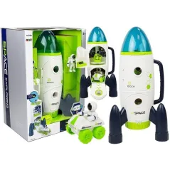 RAKIETA KOSMICZNA INTERAKTYWNA DLA DZIECI Z DŹWIĘKIEM I ŚWIATŁEM 3+