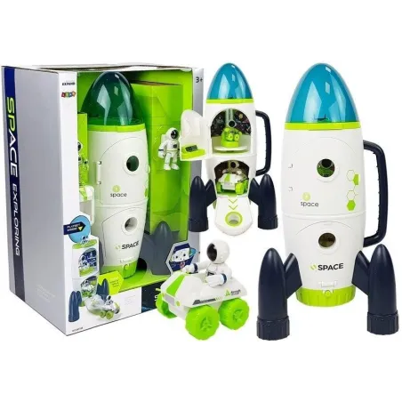 Rakieta Kosmiczna Interaktywna Dla Dzieci Z Dźwiękiem I Światłem 3+